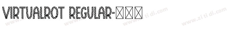 VirtualRot Regular字体转换
